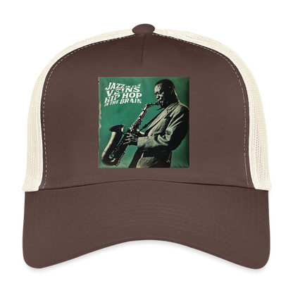 Groove in the Mind, Trucker Cap - brun/beige