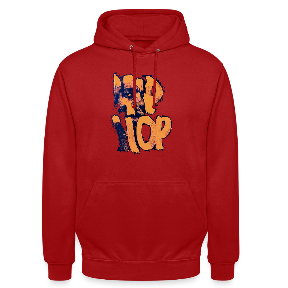 Raised on Boom Bap, Luvtröja unisex - röd