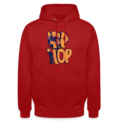 Raised on Boom Bap, Luvtröja unisex - röd