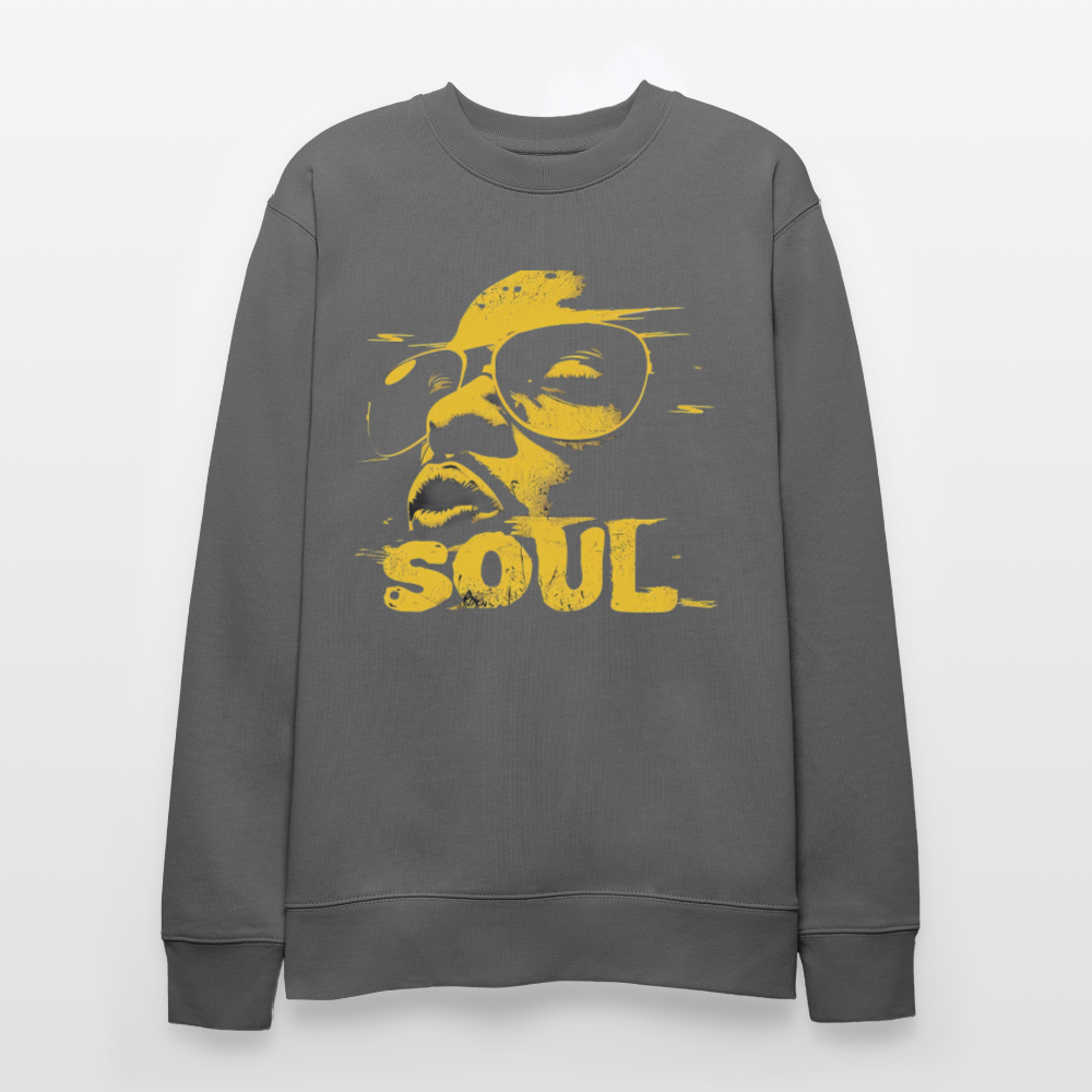 Funky Soul, Ekologisk sweatshirt CHANGER unisex från Stanley/Stella - kolgrå