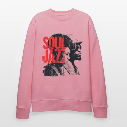 The Essence of Soul Jazz, Ekologisk sweatshirt CHANGER unisex från Stanley/Stella - lila dröm