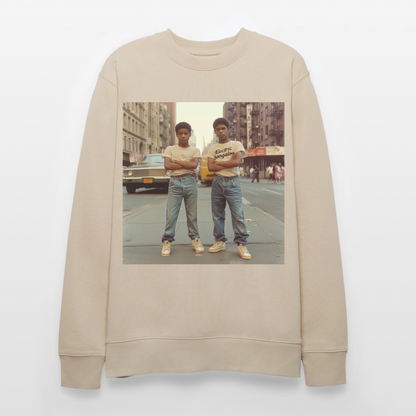 Electric Boogaloo 1975, Ekologisk sweatshirt CHANGER unisex från Stanley/Stella - beige