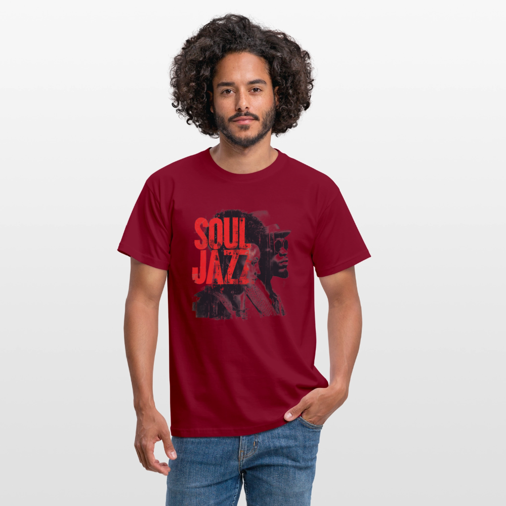 The Essence of Soul Jazz, T-shirt unisex - tegelröd