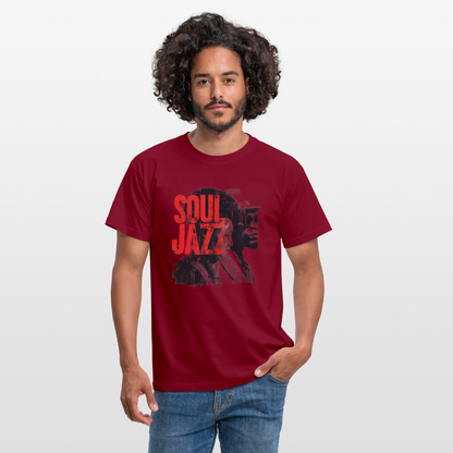 The Essence of Soul Jazz, T-shirt unisex - tegelröd