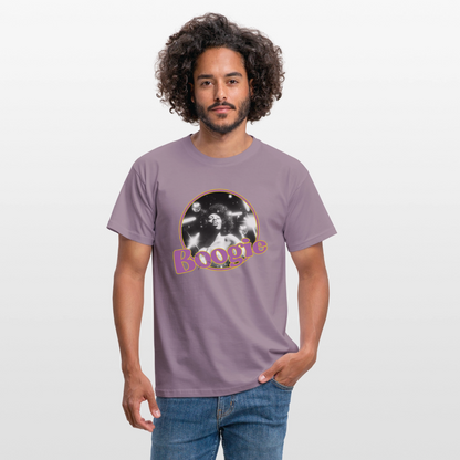 Electric Groove, T-shirt unisex - lilagrå 