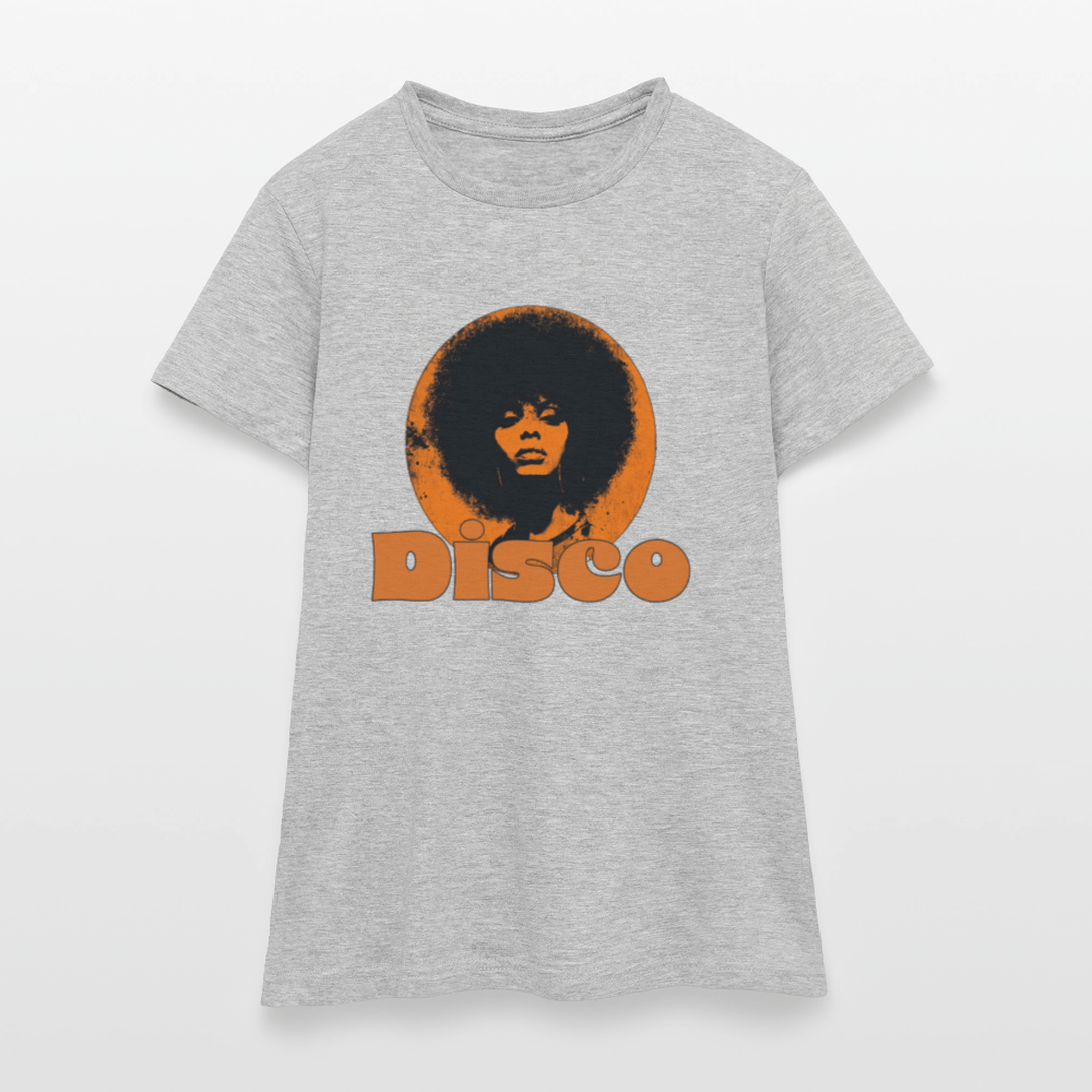 Disco Inferna, T-shirt dam - gråmelerad