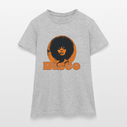 Disco Inferna, T-shirt dam - gråmelerad