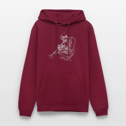 Contours of Jazz, Luvtröja unisex - bordeaux
