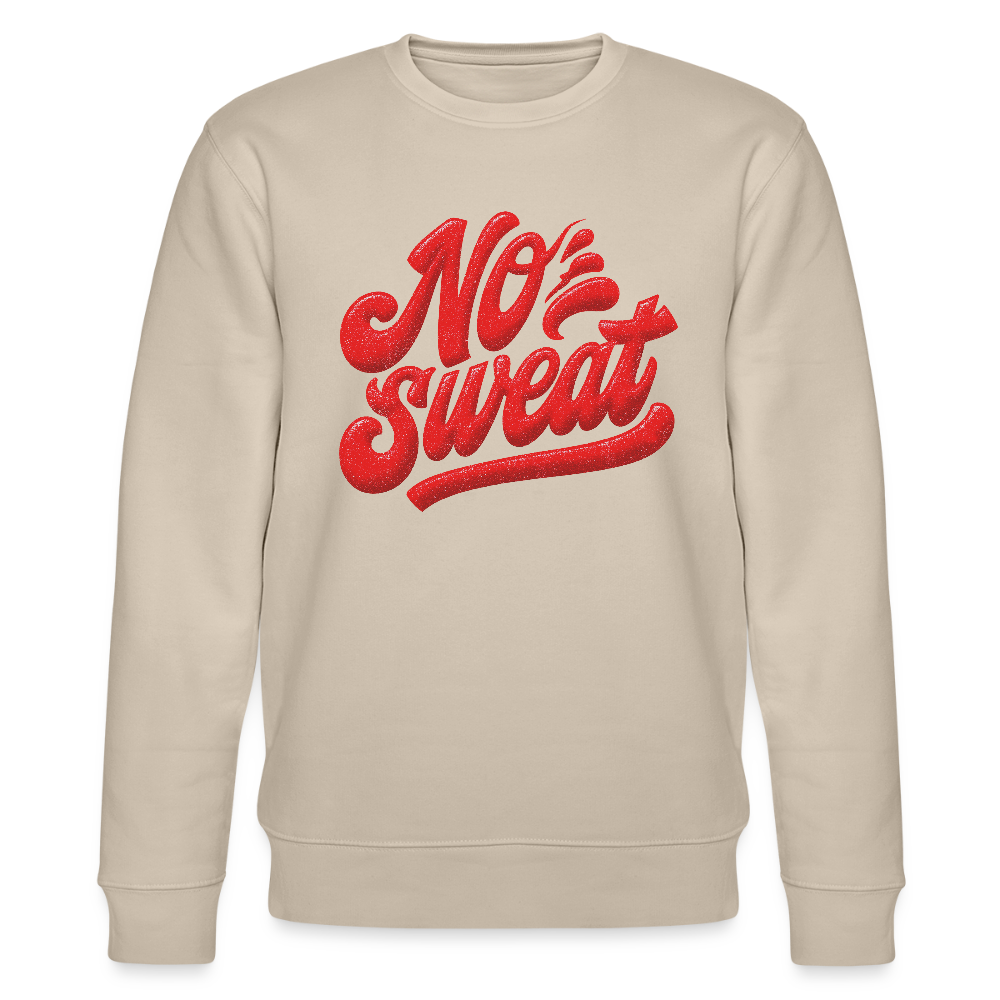 No Sweat, Ekologisk sweatshirt CHANGER unisex från Stanley/Stella - beige