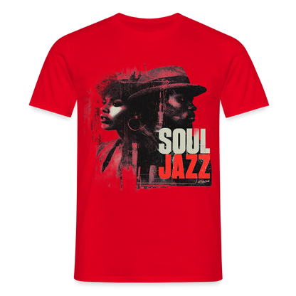Soul Jazz Experience, T-shirt unisex - röd