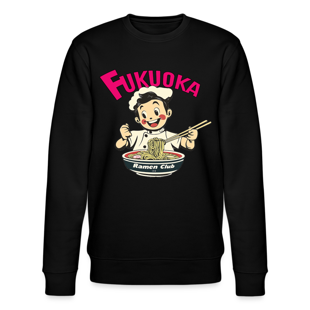 Fukuoka Ramen Club, Ekologisk sweatshirt CHANGER unisex från Stanley/Stella - svart