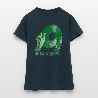 The Holy Groove, T-shirt dam - marinblå