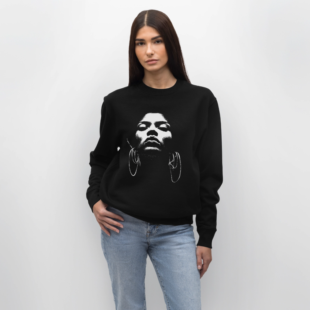 Beat Goddess, Ekologisk sweatshirt CHANGER unisex från Stanley/Stella - svart