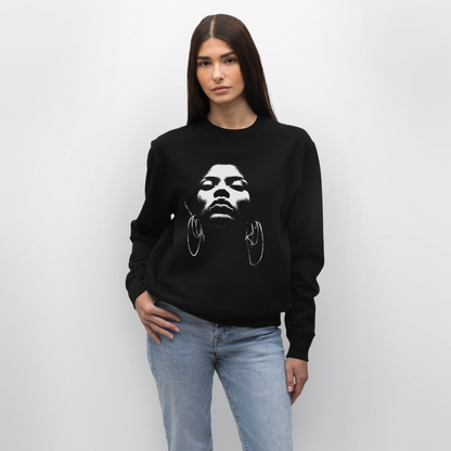 Beat Goddess, Ekologisk sweatshirt CHANGER unisex från Stanley/Stella - svart