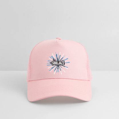 God Save the Skull, Trucker Cap - ljusrosa