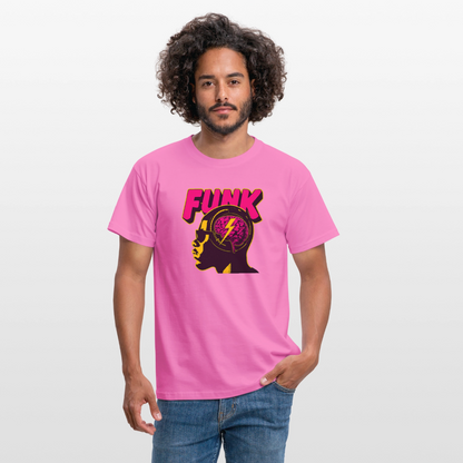 Funk Head, T-shirt herr - rosa