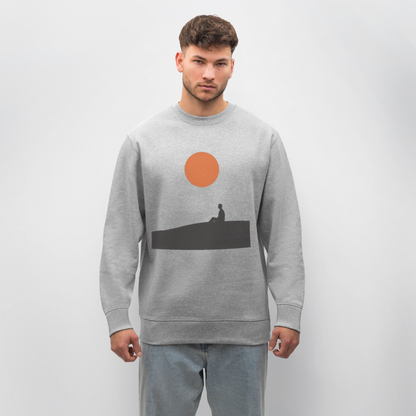 Under the sun, Ekologisk sweatshirt CHANGER unisex från Stanley/Stella - gråmelerad