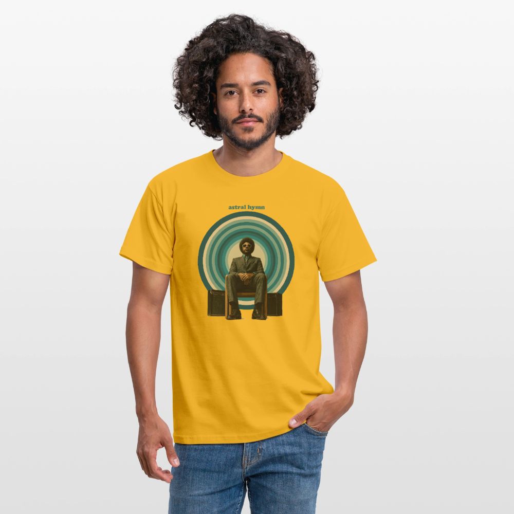The Creator Has a Free Jazz Plan, T-shirt unisex - gul