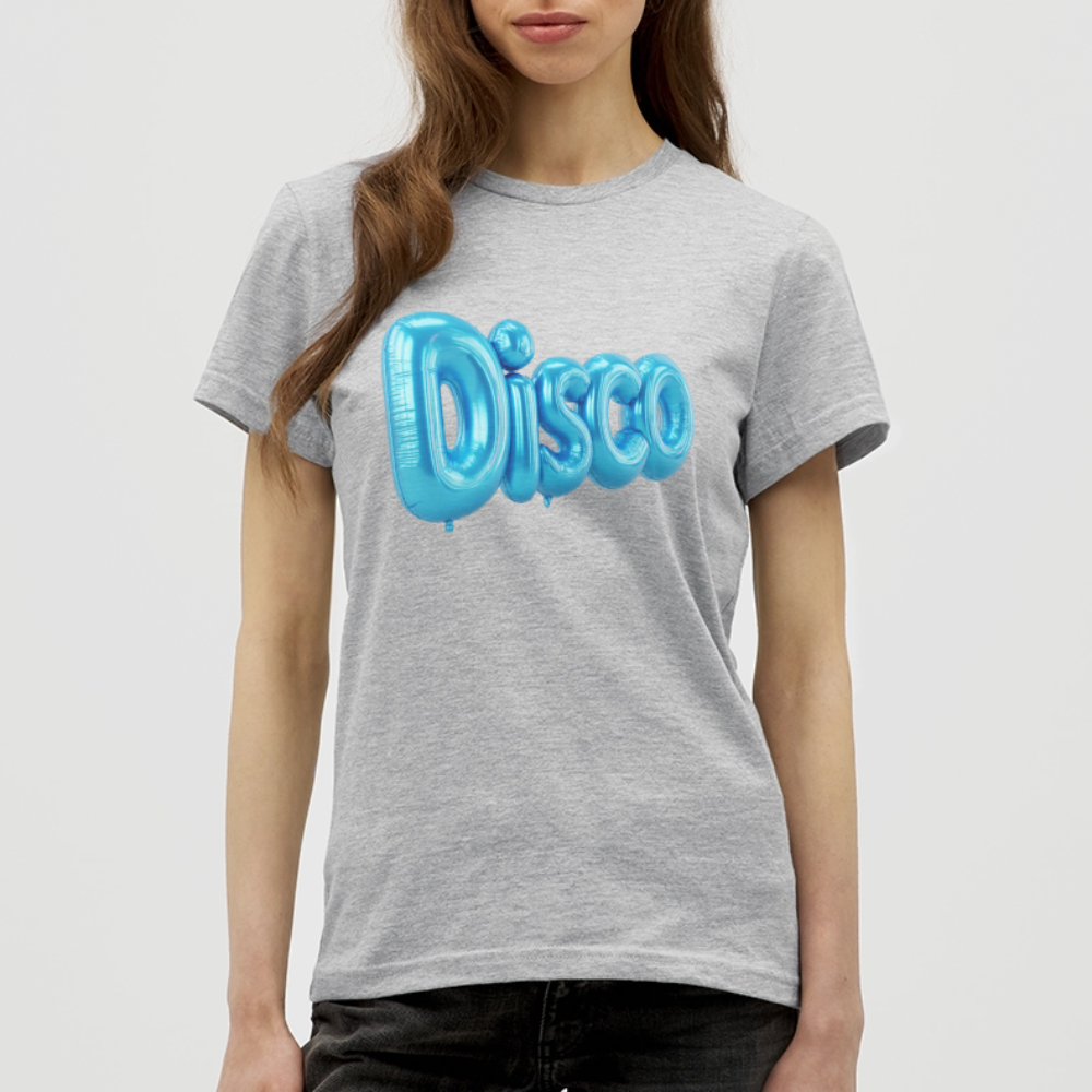 Pump the Disco, T-shirt dam - gråmelerad