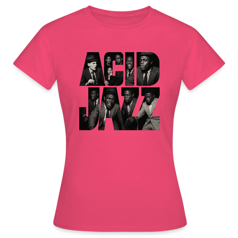 80s Club Jazzdance, T-shirt dam - azalea