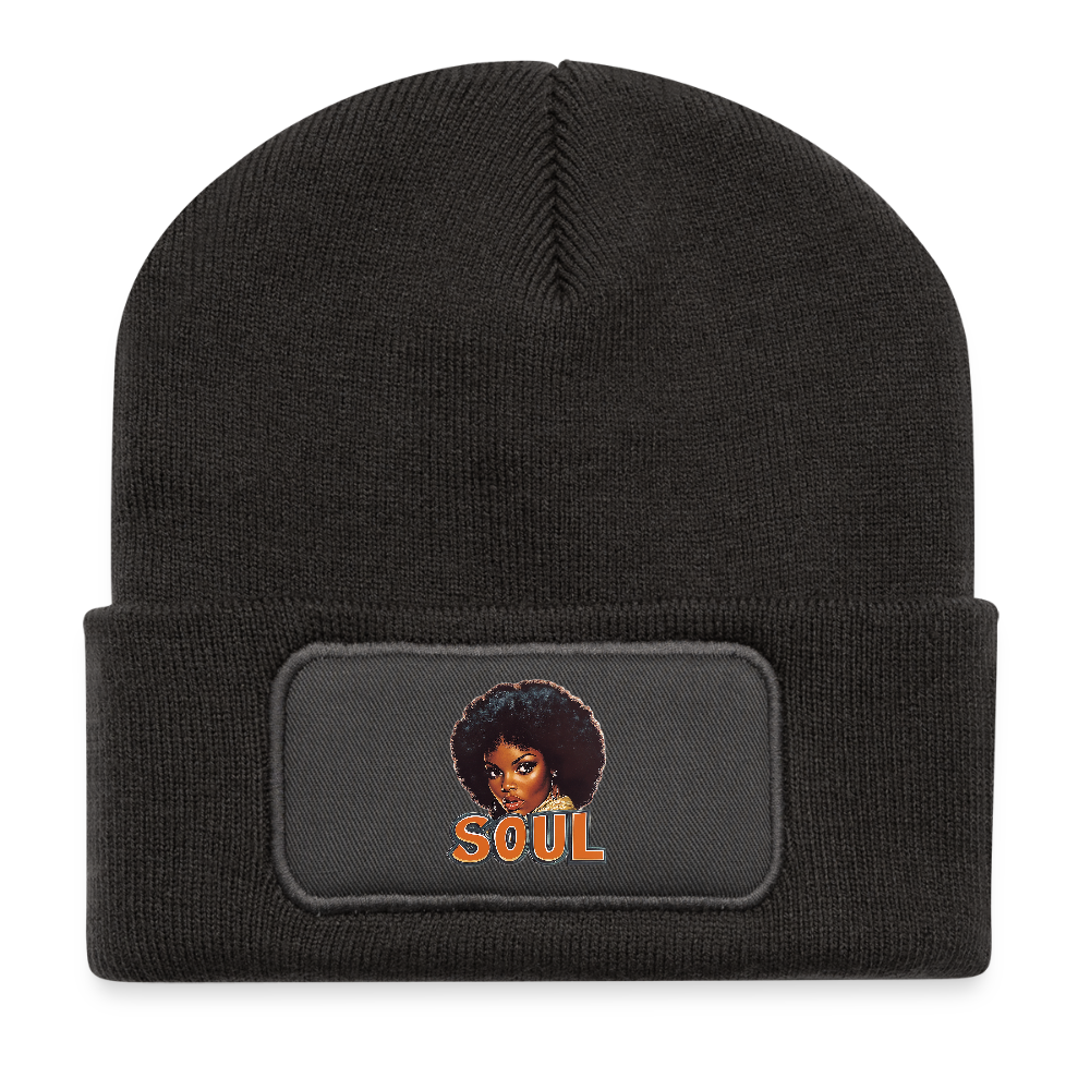 Soulful Vibes, Mössa med märke - mörkgrå