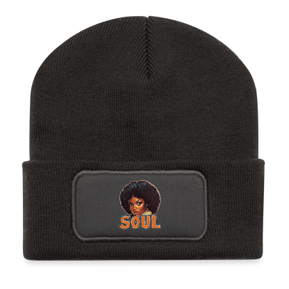 Soulful Vibes, Mössa med märke - mörkgrå