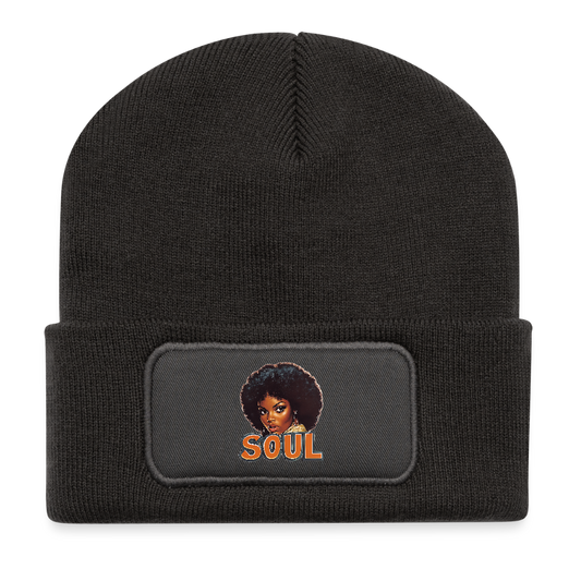 Soulful Vibes, Mössa med märke - mörkgrå