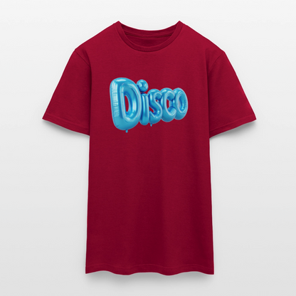 Pump the Disco, T-shirt herr - tegelröd