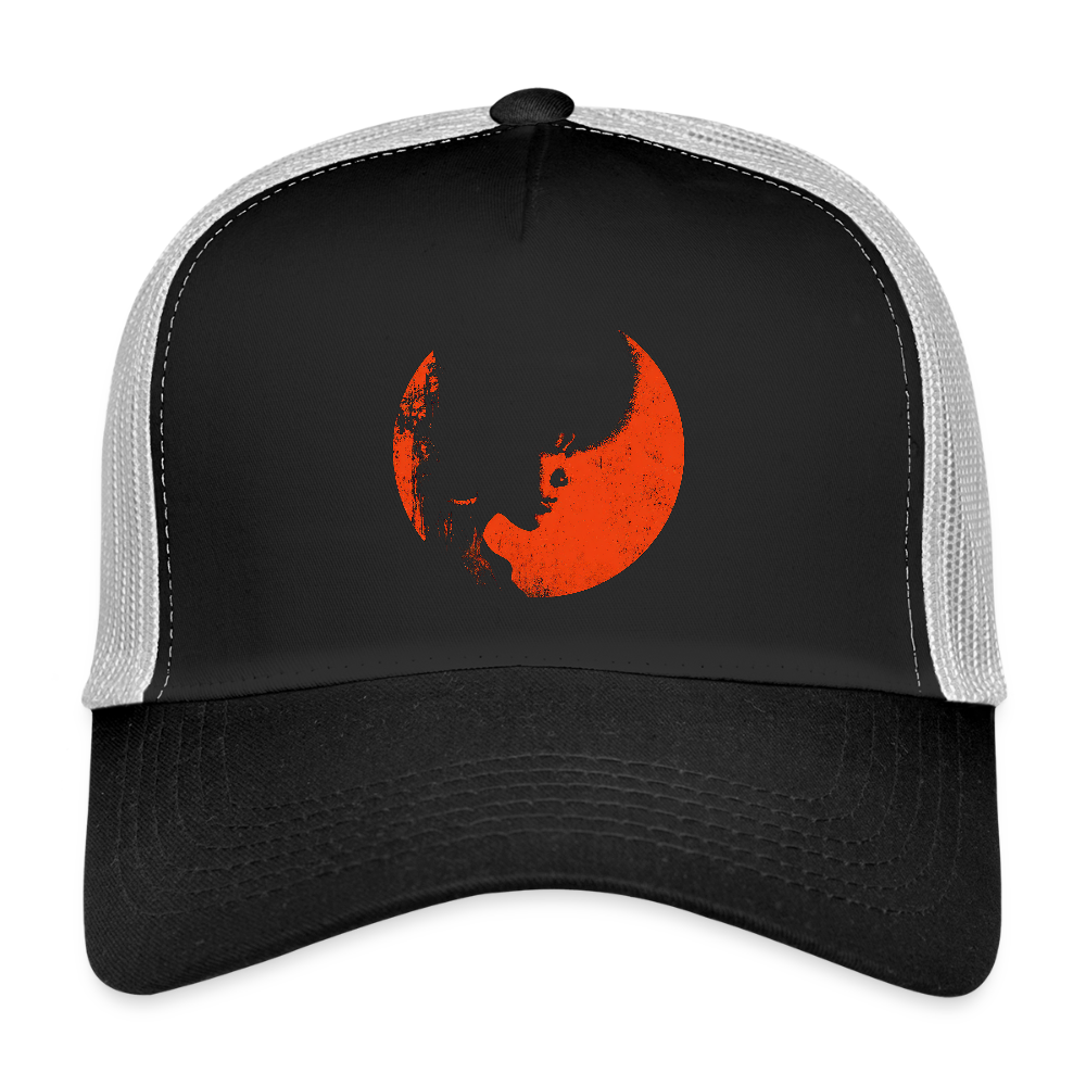 Crimson Melody, Trucker Cap - svart/stengrå