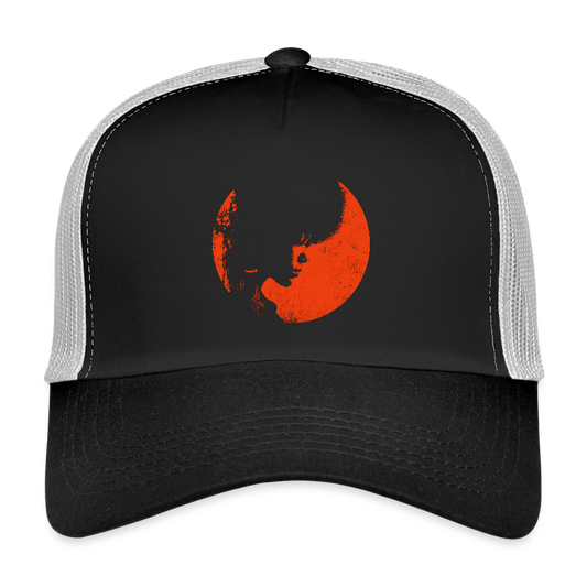 Crimson Melody, Trucker Cap - svart/stengrå