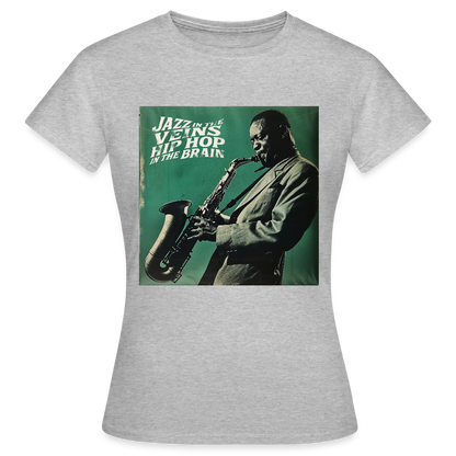 Groove in the Mind, T-shirt dam - gråmelerad