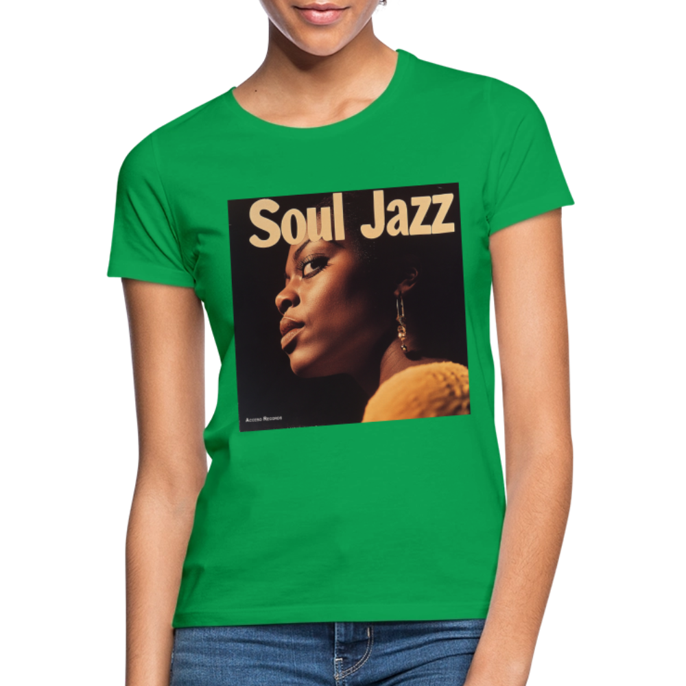 Acceso's Soul Groove: Jazz with a Beat, T-shirt dam - kellygrön