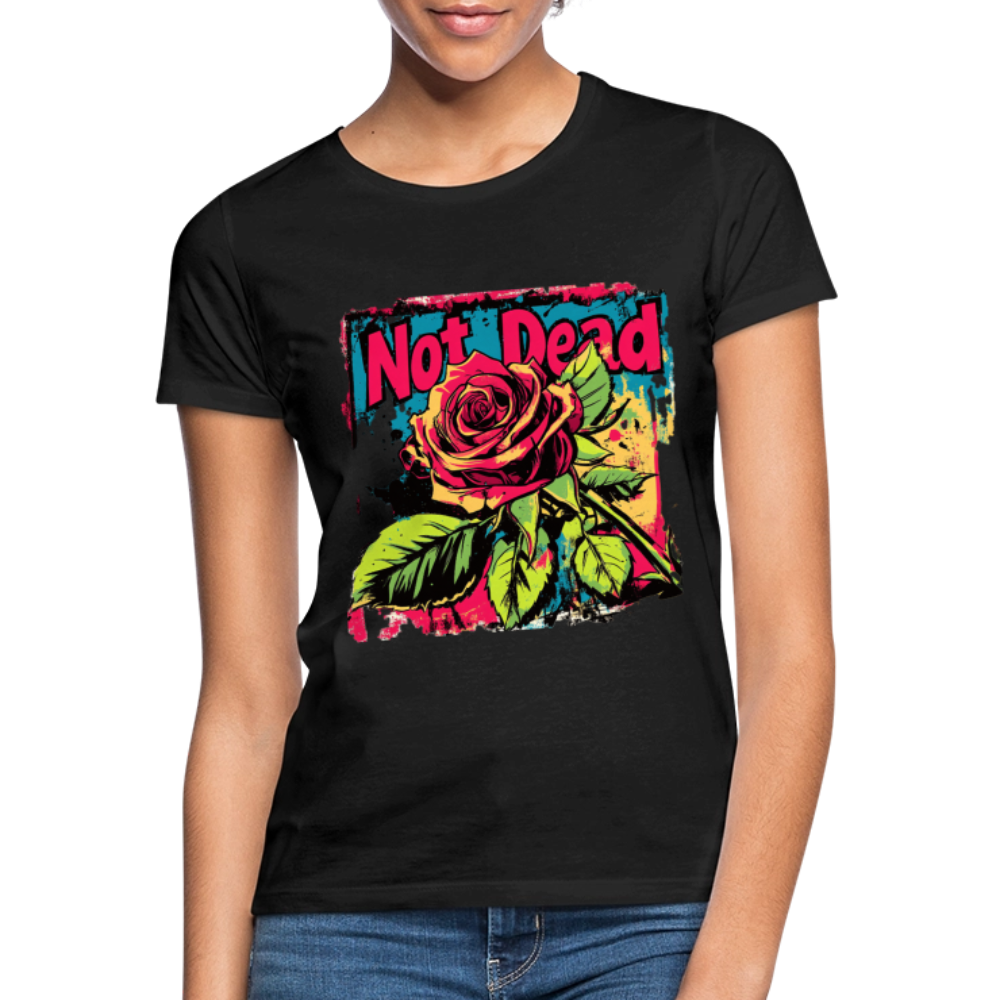 Den Eviga Rosen, T-shirt dam - svart