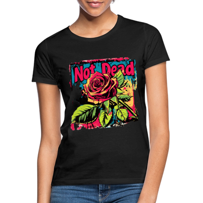 Den Eviga Rosen, T-shirt dam - svart