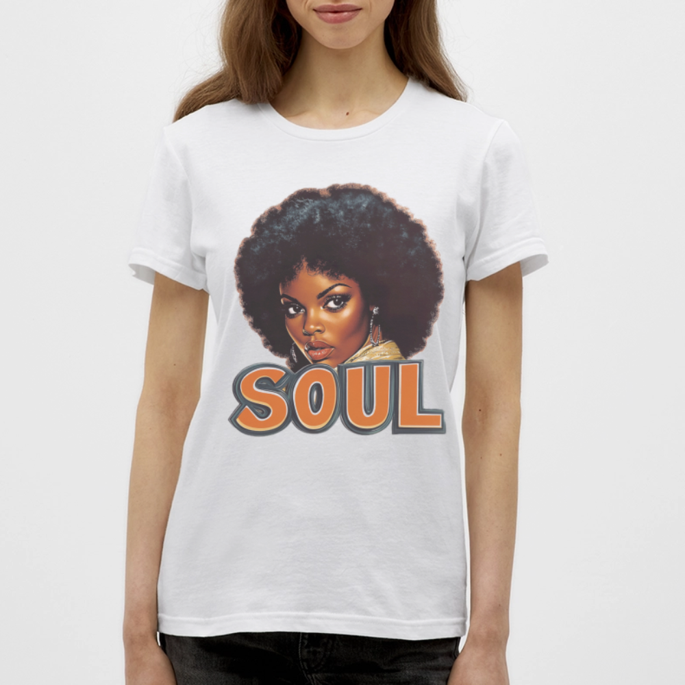 Soulful Vibes, T-shirt dam - vit