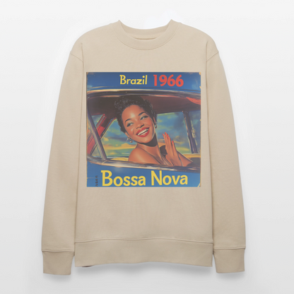 Isabela Costa, brazil 1966, Ekologisk sweatshirt CHANGER unisex från Stanley/Stella - beige