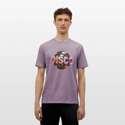 Disco Dreamscape, T-shirt herr - lilagrå 