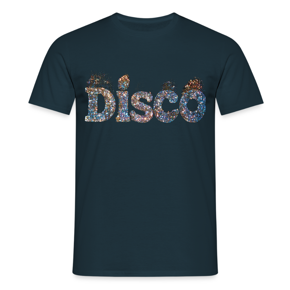 Star Dust, fades.T-shirt herr - marinblå