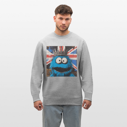 Monsters & Monarchs, Ekologisk sweatshirt CHANGER unisex från Stanley/Stella - gråmelerad