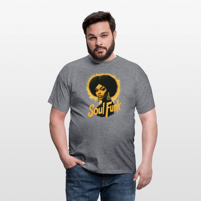 Soul Funk, T-shirt herr - grafitmelerad