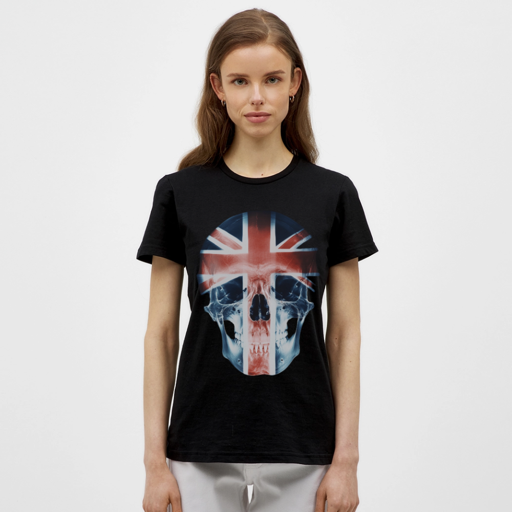 God Save the Skull, T-shirt dam - svart