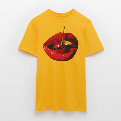 Taste of Disco, T-shirt unisex - gul
