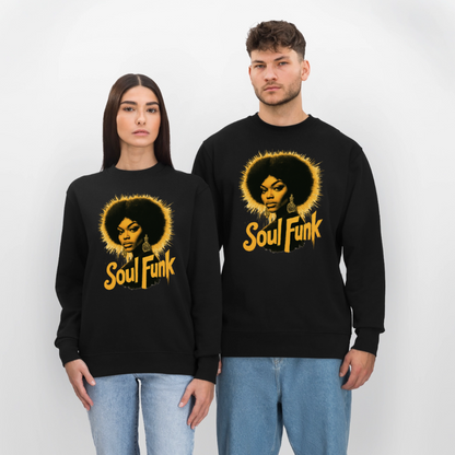 Soul Funk, Ekologisk sweatshirt CHANGER unisex från Stanley/Stella - svart