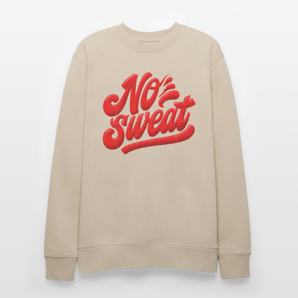 No Sweat, Ekologisk sweatshirt CHANGER unisex från Stanley/Stella - beige