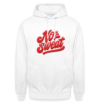 No Sweat, Luvtröja unisex - vit