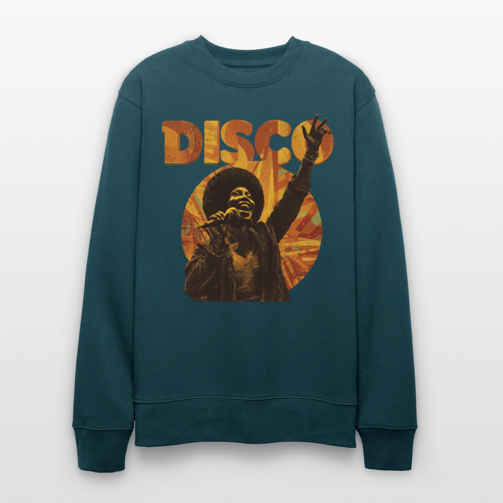 Boogie Soul, Ekologisk sweatshirt CHANGER unisex från Stanley/Stella - mörk petrol