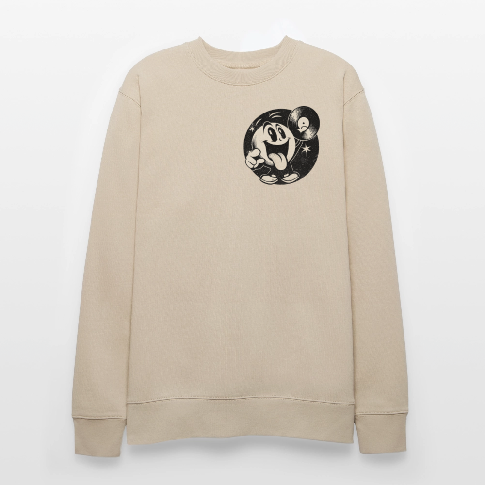 Groove Chaser, Ekologisk sweatshirt CHANGER unisex från Stanley/Stella - beige