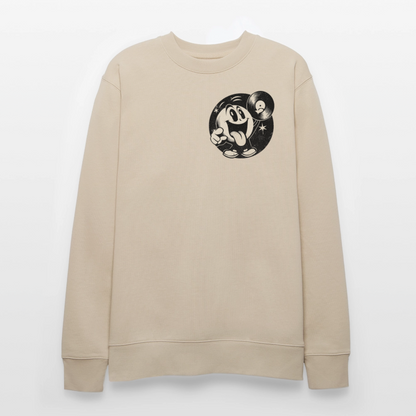 Groove Chaser, Ekologisk sweatshirt CHANGER unisex från Stanley/Stella - beige