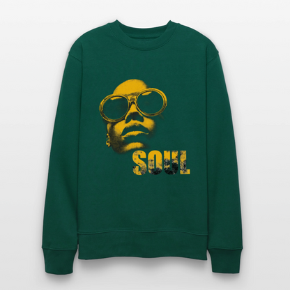 Golden Soul, Ekologisk sweatshirt CHANGER unisex från Stanley/Stella - skogsgrön