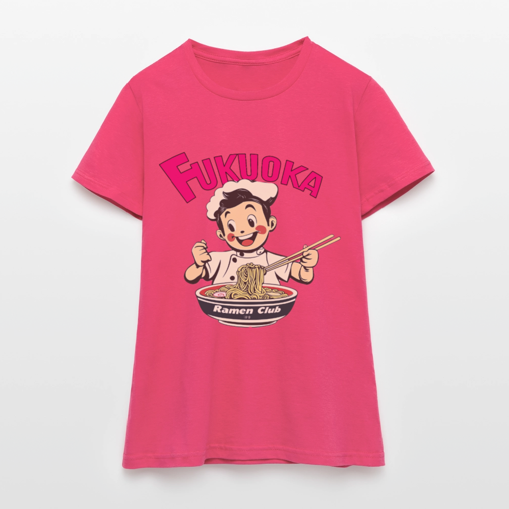 Fukuoka Ramen Club, T-shirt dam - azalea